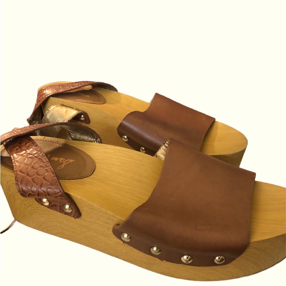 Sam Edelman Platform Sandals Brown Womens’ Size 10